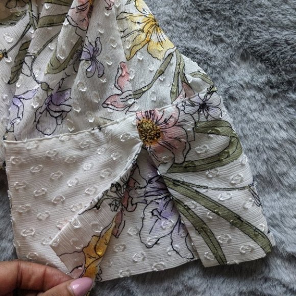 Floral  Robe - Picture 6 of 7